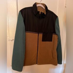 Billabong Adventure Division Boundary Trail Zip Up Fleece Jacket Men XXL